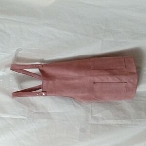 Women's Forever 21 Faux Suede Jumper L Dark Salmon Preowned